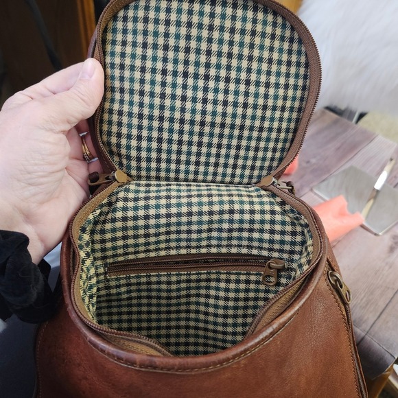 Ghurka Marley No 138 Vintage Brown Leather Backpack Made in USA Handcrafted Bag - Picture 3 of 16